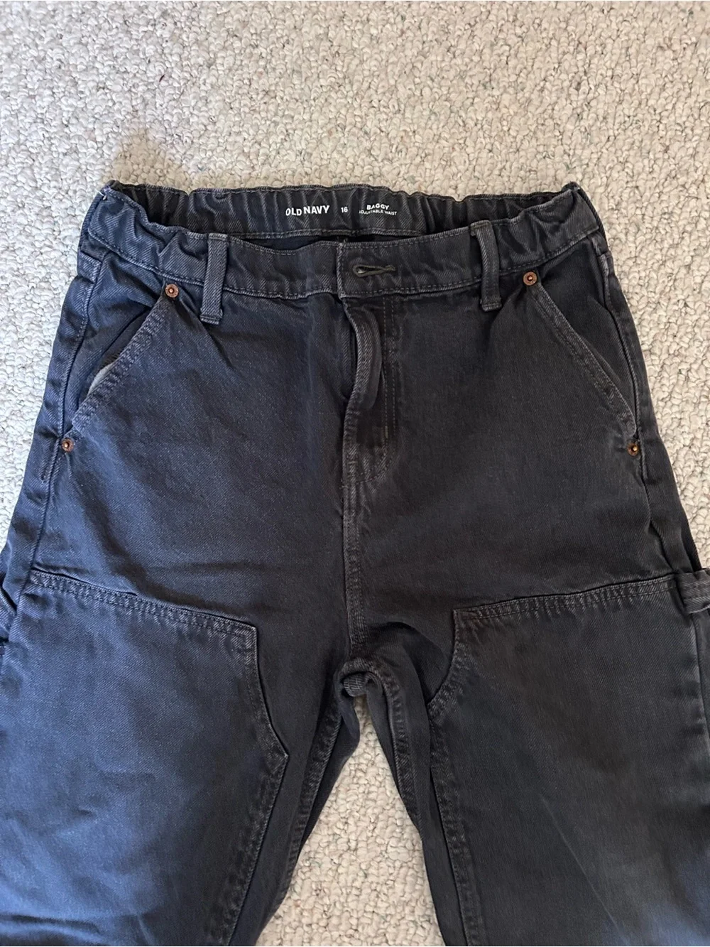 Boys Old Navy Jeans Set of 4-Light Blue, Black, Charcoal, Navy